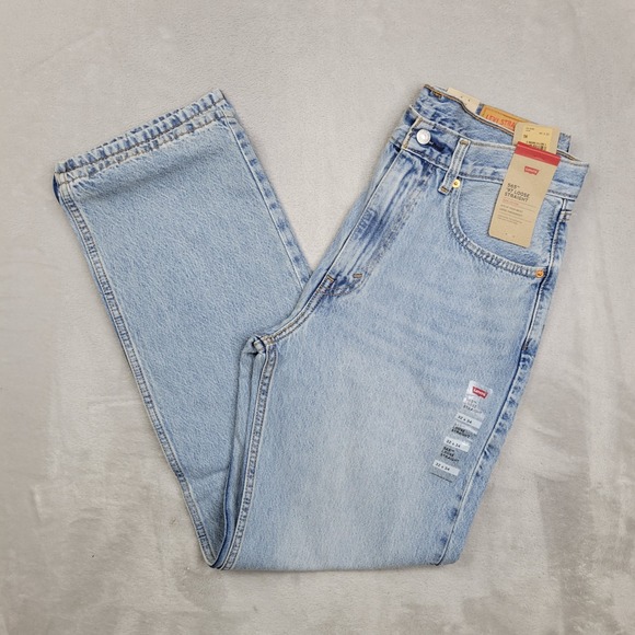 Levis 565 Jeans Men 32x34 Loose Straight Denim Pants Modern Classic A72210010 - Picture 1 of 9